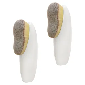 2pcs Makeup Brush Skin Care Makeup Accessories Face Makeup Tools Make up for Face Makeup Foundation Brush Face Beauty Tools Fluffy Plastic Abs Body Brush Portable Miss