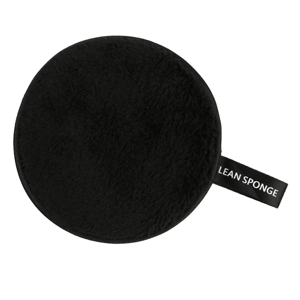 barenx Cosmetics Dirt Remove Pad Dirt Remover Towel Face Beauty Makeup Remover Tool - Black