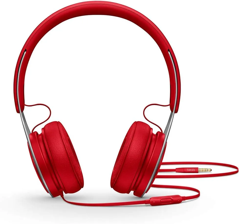 Beats EP Wired On-Ear Headphone, Red (Renewed)