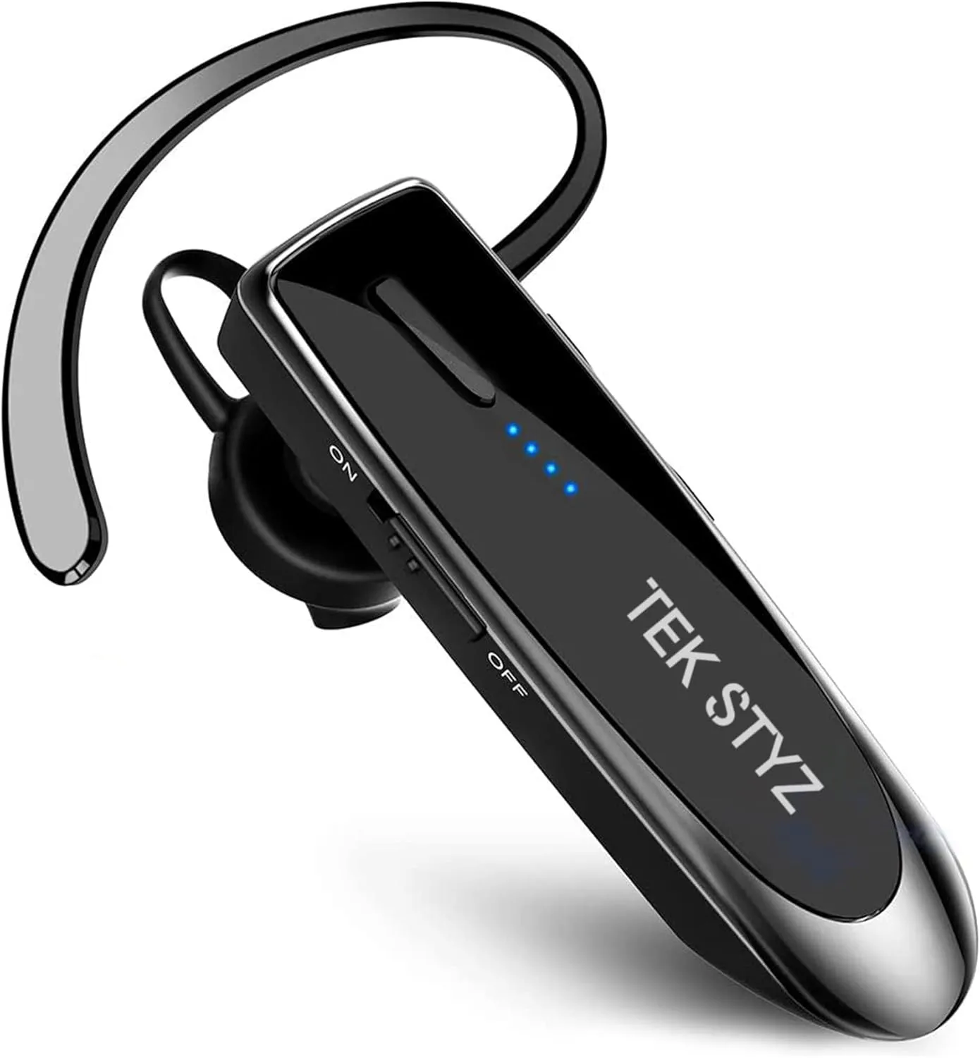 Bluetooth 5.3 Headset Compatible with Micromax Unite Wireless Earpiece, IPX5 Waterproof, Dual Microphones, Noise Reduction, 60 Days Standby   22Hrs HD Talk Time!