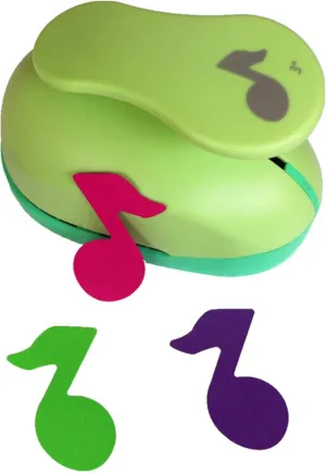 CADY Crafts Punch 3-Inch Paper Punches Craft Punches (Music Symbol)