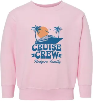 Cruise Crew Rodgers Family Kids Sweatshirt Toddler