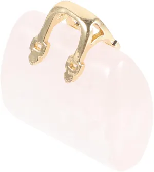Crystal Bag Ornaments Handbag Cute Clear Bag Clear Purse Novelty Bag Transparent Small Decoration Crystal Statue Office Decor Rocks and Crystals Colored Rocks