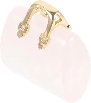 Crystal Handbag Ornament Delicate Decorative Crystal Handbag Artwork for Home Decor Unique Photo Prop for Living Bedroom Kitchen and Party Settings