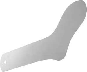 DIYEAH Sock Shaping Sock Jigs Socks Shaper Sublimation Sock Jig Blanks Metal Inserts Heat Metal Heat Sock Socks Jigs Sock Inserts Silver Aluminum