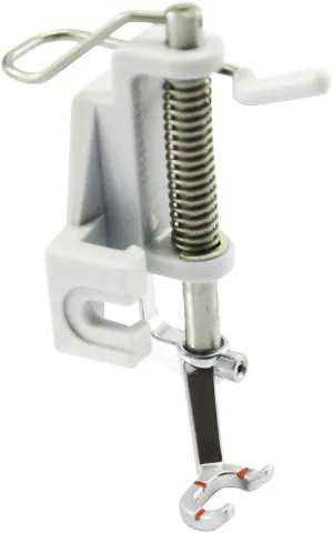 DREAMSTITCH 821064096 Snap On Open Toe Free Motion Spring Presser Foot for Pfaff Creative 2.0, 3.0, 4.0 Sewing Machine Alt: 821141096 821064096