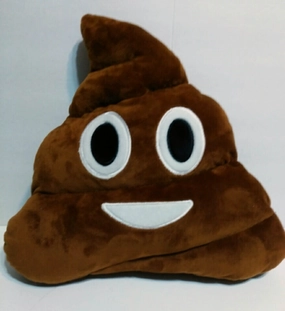 Emoji Poop Pillow