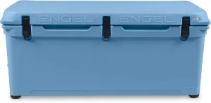 Engel Coolers ENG123 Cooler | 100 Can High Performance Durable Seamless Rotationally Molded Ice Box for Camping, Hunting, and Fishing