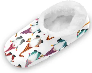 Gredecor Boys Girls Toddler Slippers for Kids Home House Slippers Warm Fur Non Slip Plush Indoor Slipper Socks