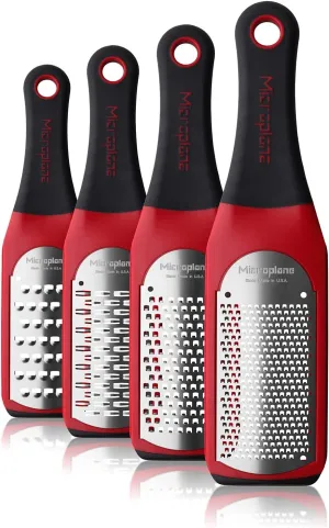 Microplane Artisan Gift Set (Red)