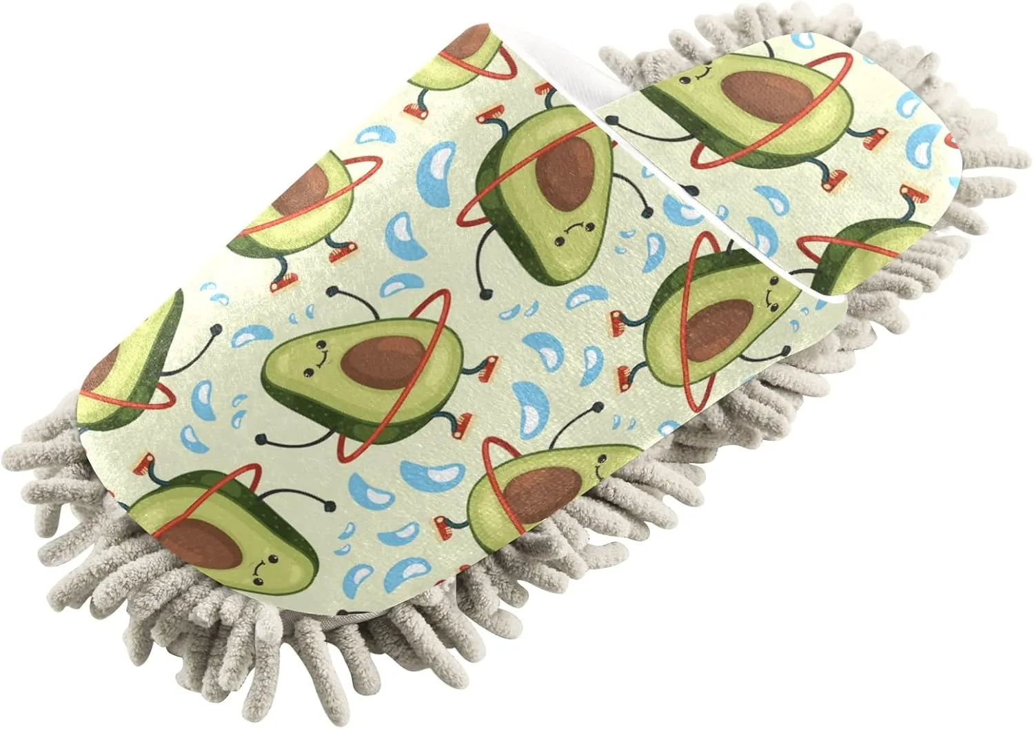 Mop Slippers Shoes, Unisex Cleaning House Slippers Spa Dusting Slippers M-L