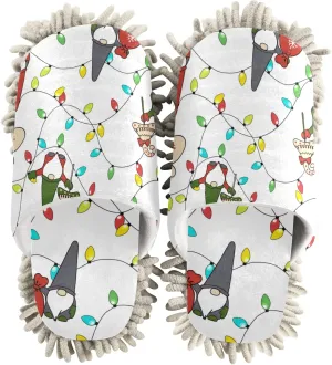 Poeticcity Mop Slippers Shoes, Unisex Cleaning House Slippers Spa Dusting Slippers M-L