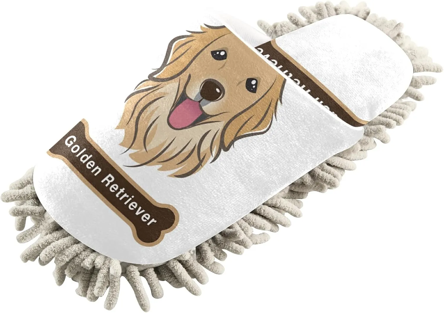 Poeticcity Mop Slippers Shoes, Unisex Cleaning House Slippers Spa Dusting Slippers M-L