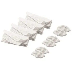 POLTI Cloths/Sockettes Set for Eco Care, Eco Power and EcoSteamVac