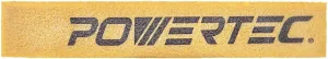 POWERTEC 71407-P2 Abrasive Cleaning Stick for Sanding Belts & Discs 12" 2PK | Natural Rubber Eraser - Woodworking Shop Tools for Sanding Perfection