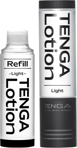 TENGA Light Lotion   Refill Light Bundle Set, 5.75 Fl Oz