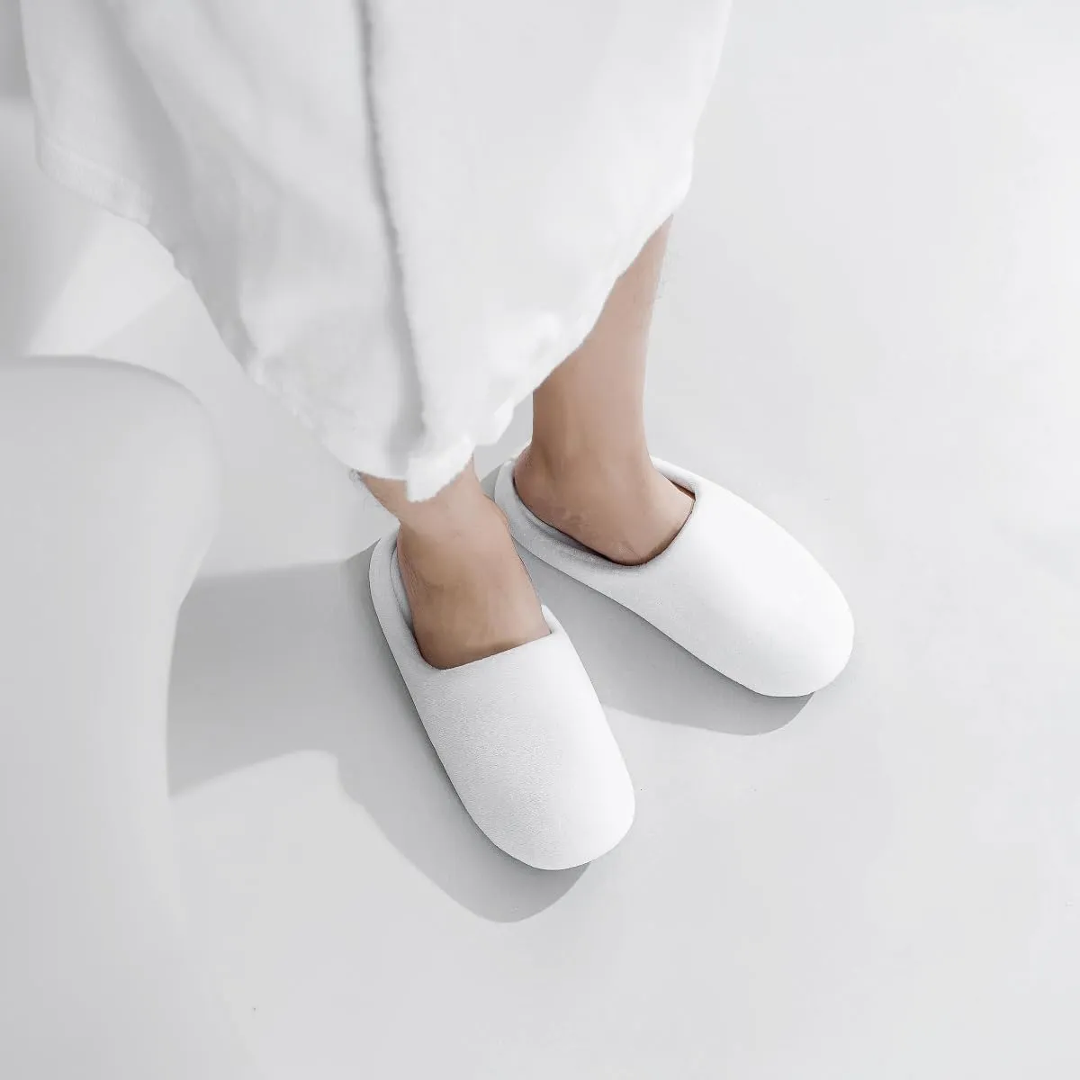 Tlizzz7 3 Pairs Cozy House Slippers - Memory Foam Indoor Bedroom Home Slippers for Women Men, House Slippers for Guests | Short Fuzzy Fluffy House Shoes | Travel Wedding Guest Hotel Spa Slippers |